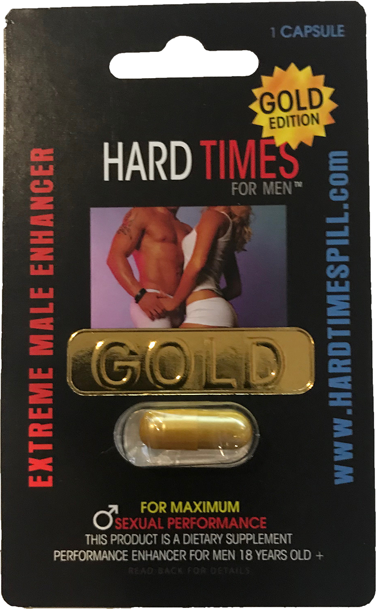 Hard Times for Men GOLD EDITION 24 Single Packs w/ FAST & FREE SHIPPING!!!