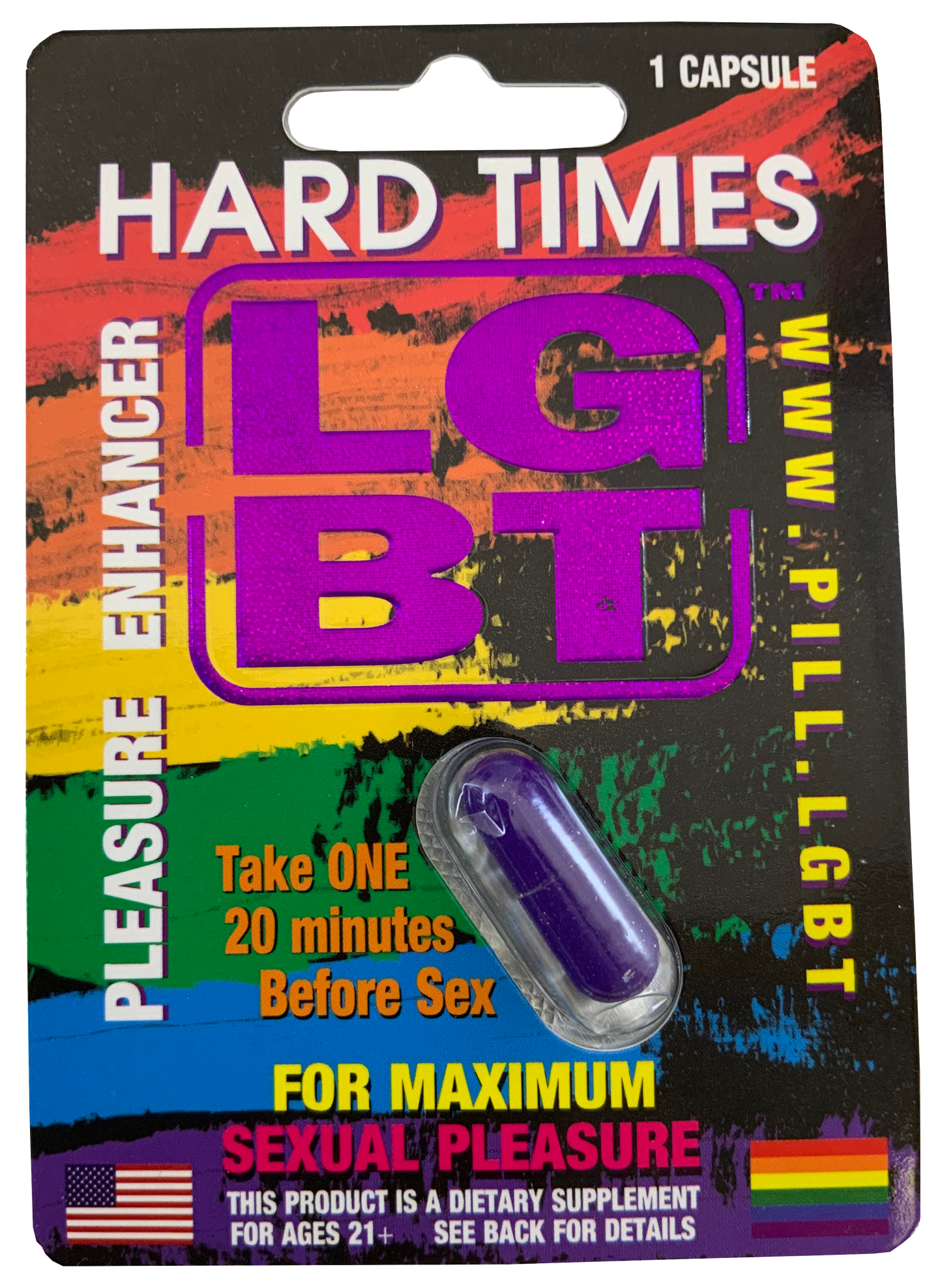 Hard Times LGBT 24 Single Packs - NOW ONLY $47.76